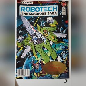 Comic Book, Robotech The Macross Saga, Volume 12, Comico, Vintage 1985
